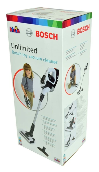 Bosch Oyuncak Sesli Işıklı Beyaz Elektrik Süpürgesi - S00006812 ürün görseli 1