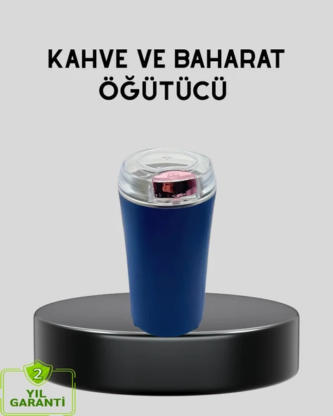 Paslanmaz Çelik Kahve ve Baharat Öğütücü – Otomatik Mekanizma ürün görseli 1