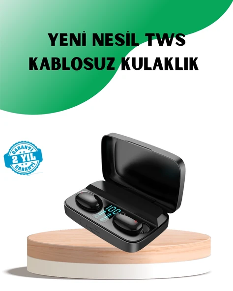 Yüksek Ses Kaliteli A10s TWS Bluetooth 5.0 Kablosuz Kulaklık ürün görseli 1