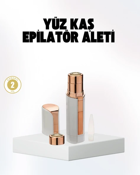 Hassas Ciltler İçin Yüz Epilatörü – Kaş ve Bıyık ürün görseli 1
