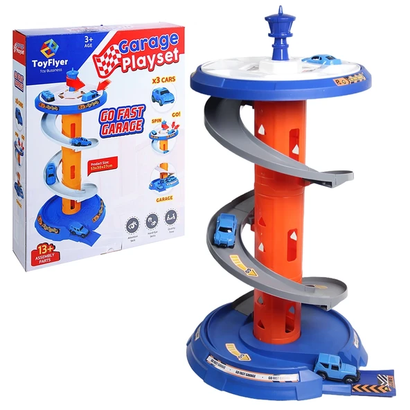 Garage Playset Otopark Oyun Seti - TF1001 ürün görseli 1
