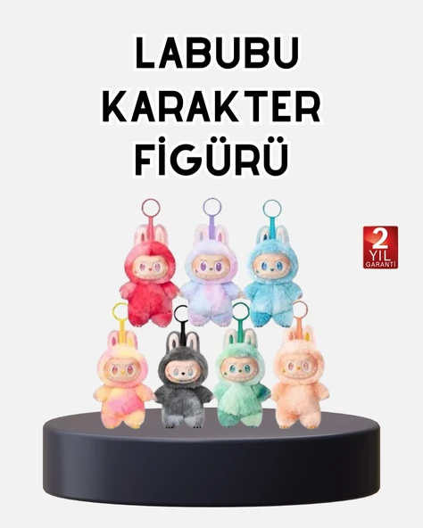 Labubu Koleksiyonluk Peluş Oyuncak – Yumuşak Kumaşlı, Dekoratif Tasarım, Hediyelik ürün görseli 1