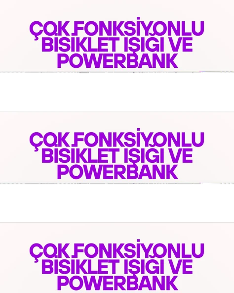 Su Geçirmez Bisiklet Işığı 5000 mAh Powerbankli Ön Far ürün görseli 1