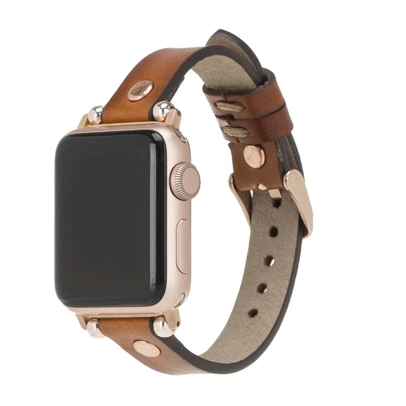 Apple Watch Uyumlu Deri Kordon 42-44-45mm RG RST2EF ürün görseli 1