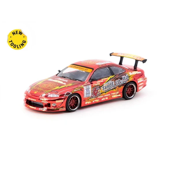 Eco Lounge 1/64 VERTEX Ridge TE3006 Soarer Chrome Red - Tokyo Auto Salon 2026 Special Edition ürün görseli 1