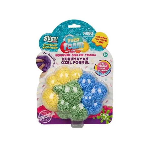 Ever Foam 3 Renkli Slime - Resim 2