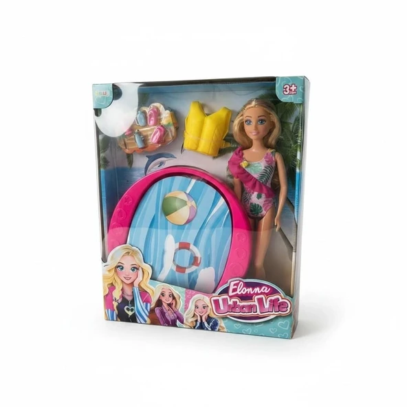 SH40813 11,5'' YÜZÜCÜ BEBEK SETİ-ZRV ürün görseli 1