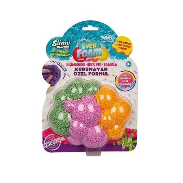 Ever Foam 3 Renkli Slime - Resim 3