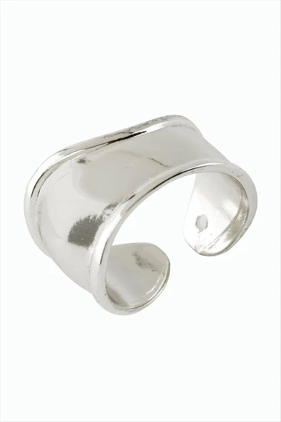 Oval Metal Yüzük ürün görseli 1