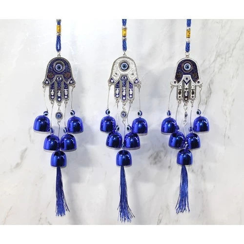 Metal Nazar Boncuğu Çan Model 19 ürün görseli 1