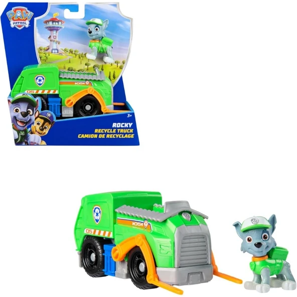 Paw Patrol Çöp Kamyonu Rocky - Resim 2