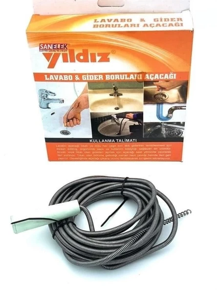 Lavabo Ve Gider Boru Açacağı (3 Metre) - Resim 2