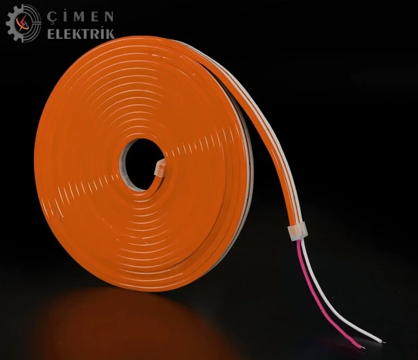 5 Metre NOAS YL42 0126 Dış Mekan 12V Amber Neon Hortum Led ürün görseli 1
