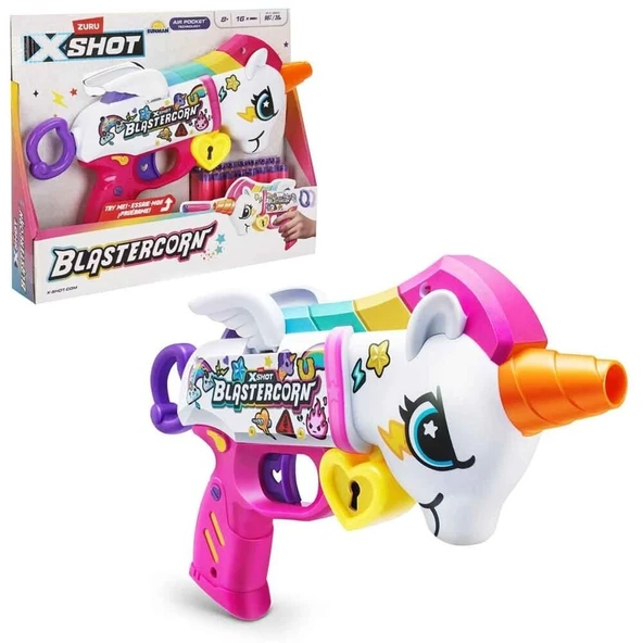 X-SHOT SÜNGER ATAN BLASTERCORN 16 MERMİ - Resim 5