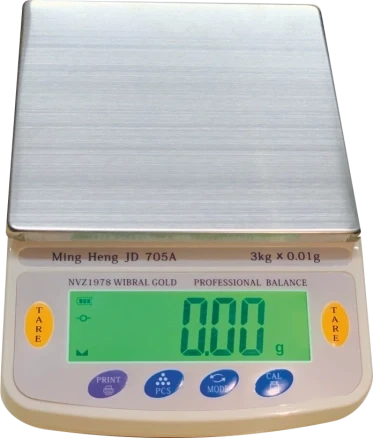 Diamond Dijital Göstergeli Profesyonel Hassas Kuyumcu Terazi Nvz-1978 Dj602a (3 Kg-0.01) ürün görseli 1