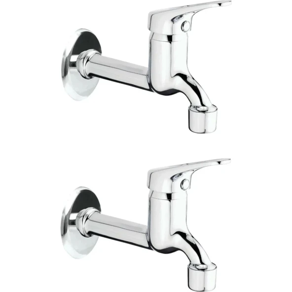 2li Aç Kapa Mix Lavabo Musluk Wc Lavabo Uzun Musluk Perlatörlü ürün görseli 1