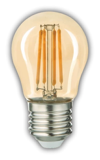 Eco Lounge 1 adet KENDAL KES603 Led Rustik Ampul 6W Amber Işık E27 Duy ürün görseli 1