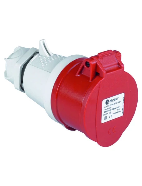 Tp Electric 3105-304-1601 5X16A CEE Norm Uzatma Prizi Vidalı IP44 ürün görseli 1