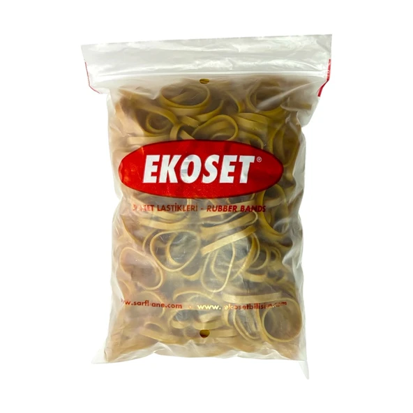 Kauçuk Geniş Paket Lastiği 50x5mm 500 Gram ürün görseli 1