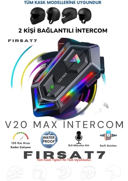 V20 MAX İNTERCOM - Resim 6