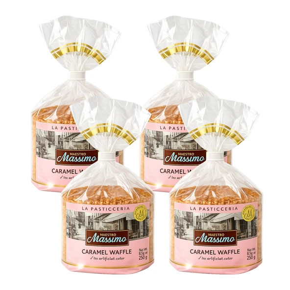 Maestro Massimo Caramel Waffle 252 gr 4 lü ürün görseli 1