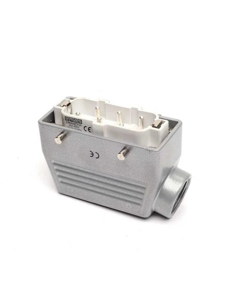 Emas EBM606FU10 Metal 6 Kontak Uzatma Tipi Fiş 35A Yandan Girişli ürün görseli 1