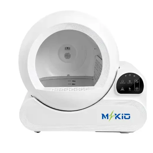 Akıllı Otomatik Kedi Tuvaleti, Wifi ve Bluetooth Kontrollü, Radar ve Ir Güvenlik Sensörlü, Koku Gide ürün görseli 1
