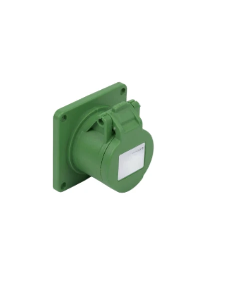 Tp Electric 3124-321-1100-4h 3X32A CEE Norm Düz Makine Prizi 70X70 Vidalı IP44 ürün görseli 1