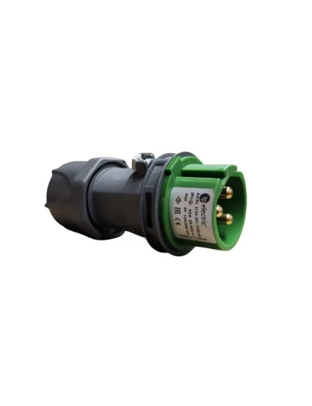 Tp Electric 3124-301-1100-4H 3x32A CEE Norm Düz Fiş Vidalı IP44 ürün görseli 1