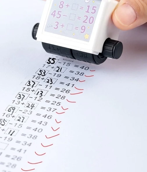 Matematik İşlem Rulosu  Boşluk Doldurmalı Set ürün görseli 1