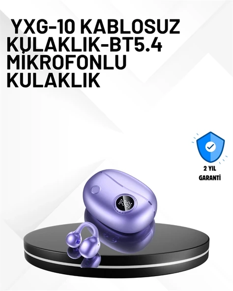 YXG10 Bluetooth Kulaklık – Cilt Dostu, Uzun Pil, Çift Dil Destekli Akıllı Tasarım ürün görseli 1