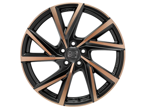MSW-80/5 cant 5X112 19X8 ET38 66.56 MATT BLACK FULL POLISH jant ürün görseli 1
