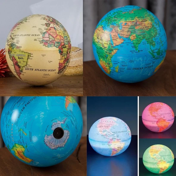 Işıklı Dünya 14 cm - Resim 2