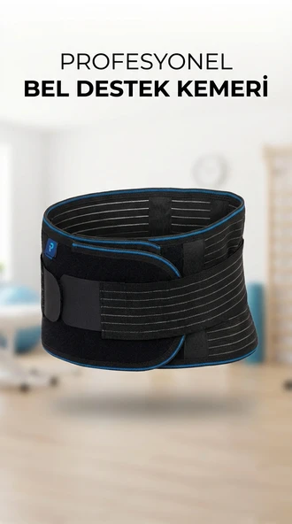 Ayarlanabilir Ortopedik Bel Destekli Unisex Çalışma Korsesi ürün görseli 1