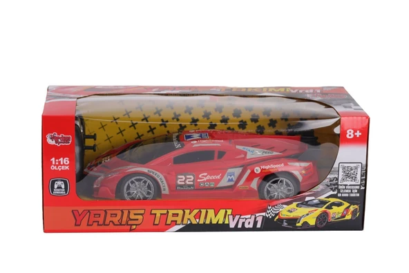 VRD 10728 UK FF ŞARJLI 1 16 DESENLİ YARIŞ ürün görseli 1