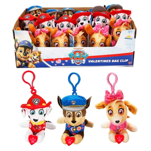 Klipsli Paw Patrol Peluş - Resim 2