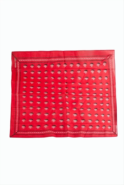 Kuru Kafa Desenli Bandana 50*50 ürün görseli 1