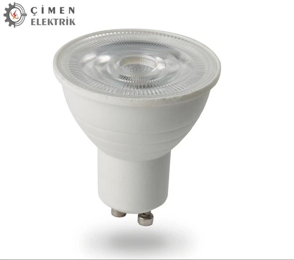 NOAS YL91 0707 M Mercekli 7W Led Çanak Ampül 4000K GU10 Duy ürün görseli 1