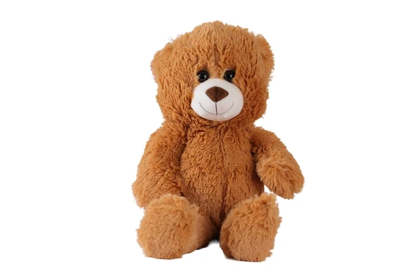 1216 PUFFY SALAŞ AYI 45 CM-KAHVERENGİ ürün görseli 1