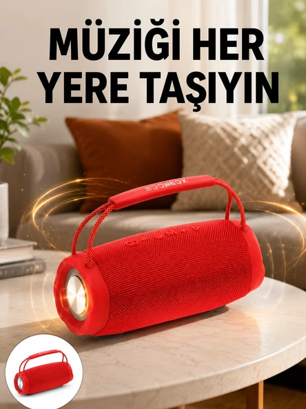 IPX6 Su Geçirmez Bluetooth 5.1 Taşınabilir Hoparlör Çift 10W Yeni Nesil ürün görseli 1