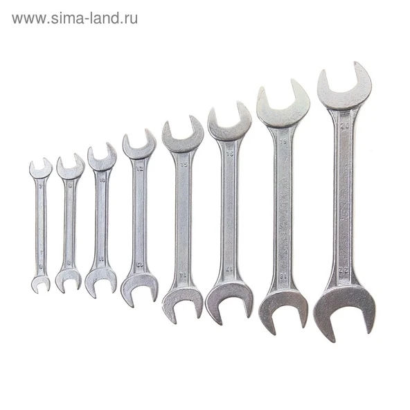 1. Kalite Çift Açık Ağızlı 8'li Anahtar Seti ürün görseli 1