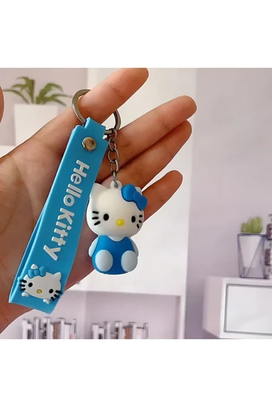EXENET Hello Kitty Figürleri Tatlı Kedicik Konsept Aksesuar Anahtarlık Kaliteli Modern Özel Hediyelik Eşya ürün görseli 1