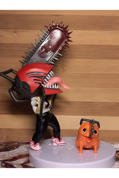 Wolawood Chainsaw Man Testere Adam Power Anime Pochita Güç Aksiyon Figürü Dekor Biblo Özel Seri ürün görseli 1