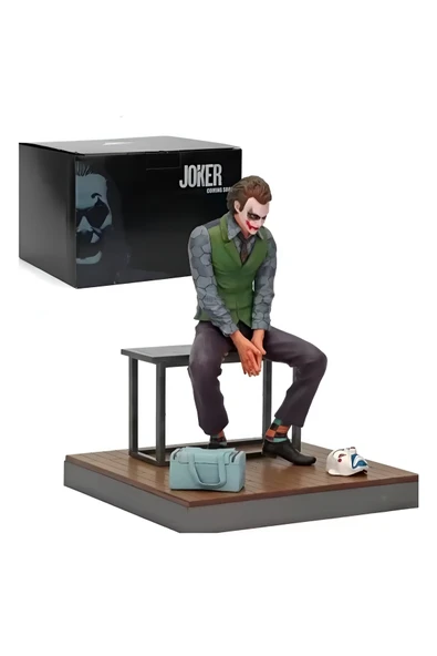 Wolawood Premium Özel Seri Batman Joker Figürü ~ Detaylı Tasarım Heykel, Lüks Dekoratif Biblo & Hediyelik Set ürün görseli 1