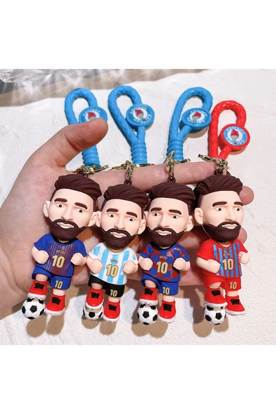 Wolawood Futbol Efsanesi Yıldız Oyuncu Figür 3D Biblo Anahtarlık Taraftara Özel Hediyelik Aksesuar 1 Adet ürün görseli 1