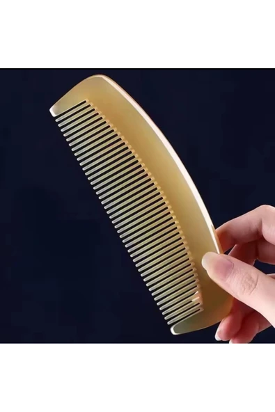 Wolawood Özel El Yapımı Doğal Kemik Tarak Antistatik Saç Bakımı Unisex Kepeğe Dökülmeye Karşı Sağlıklı Çözüm ürün görseli 1