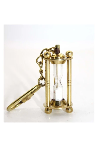 Wolawood Özel Üretim Pirinç Anahtarlık Retro Vintage Tasarım Şık Dayanıklı Metal Hediyelik Aksesuar ürün görseli 1