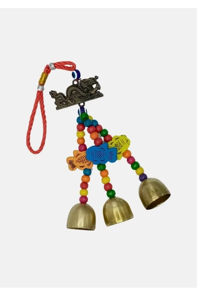 Wolawood Feng Shui Metal Çan Rüzgar Gülü Bereket Şans Uğur Getiren Bohem Tarz Dekoratif Hediyelik Aksesuar ürün görseli 1
