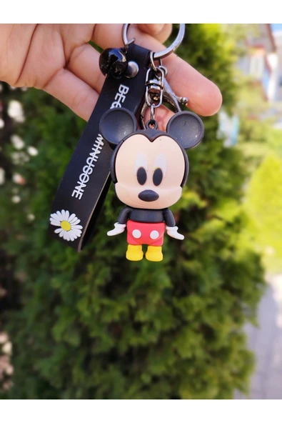 Bade Hediyelik Sevimli Mickey Mouse Anahtarlık Ve Çanta Süsü ürün görseli 1