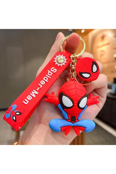 EXENET Örümcek Adam Marvel Spiderman Konsept Anahtarlık Şık Figür Vip Trend Tasarım Özel Hediyelik Aksesuar ürün görseli 1